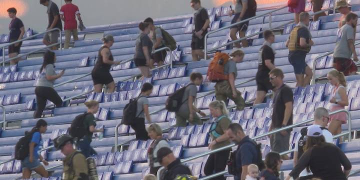 Stair climb at Kroger Field honors 9/11 first responders