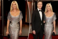 Ivanka Trump glimmers in show-stopping silver gown at gala with husband Jared Kushner