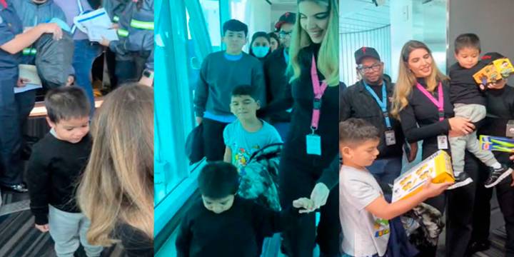 Venezuela rescata a niños secuestrados por Estados Unidos