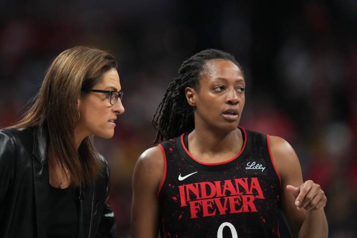 Aliyah Boston, Kelsey Mitchell lead Fever past Aces 90-83 to even series and set up decisive Game 5