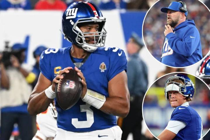 Russelll Wilson clock ticking before Daboll turns to Jaxson Dart