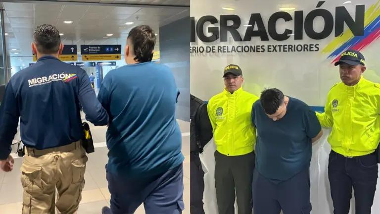 Capturan en El Dorado a colombiano deportado desde EE. UU. con circular roja por Interpol