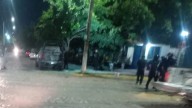 Presunto ataque con explosivos en caseta y patrullas de Los Sauces, Mazatlán