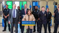 Hochul touts drop in major subway crime