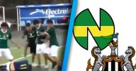 Niupi vs Newcastle termina en pelea campal en Guadalajara