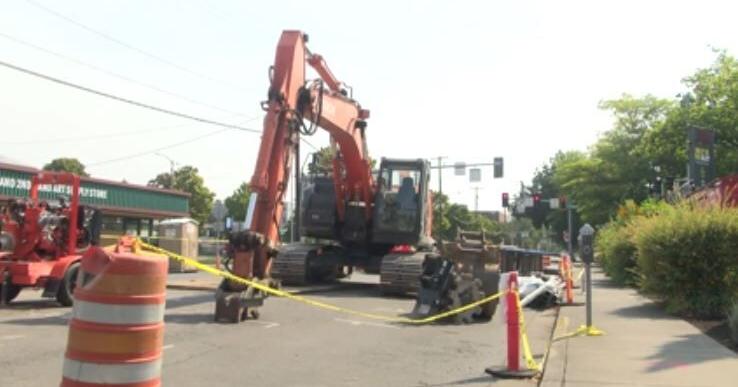 Eugene drivers face detours as 6th Avenue intersection closes