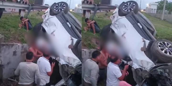 Cinco heridos graves en accidente ocurrido en la vía Espinal