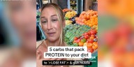 Nutritionist reveals 5 carbs that pack protein into your diet