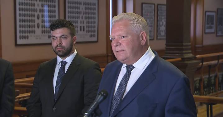 ‘This was a murder’: Doug Ford meets with family of Ont. man killed by alleged dangerous driver