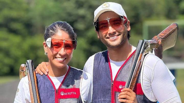 Hermanos Antopia Palacios hacen historia en el tiro con escopeta y ganan pases para Santo Domingo 2026