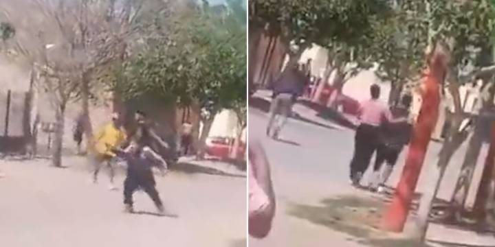Tiros, piedrazos y un atacante con chaleco antibalas en un violento enfrentamiento entre dos familias