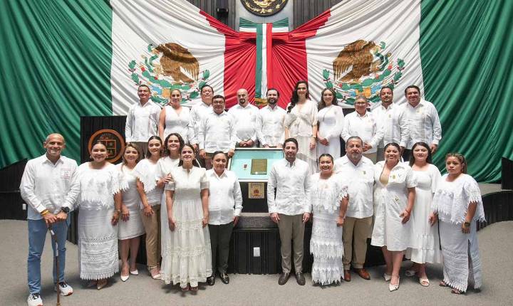 Renán Sánchez Tajonar respalda desde el Congreso el Tercer Informe de la Gobernadora Mara Lezama