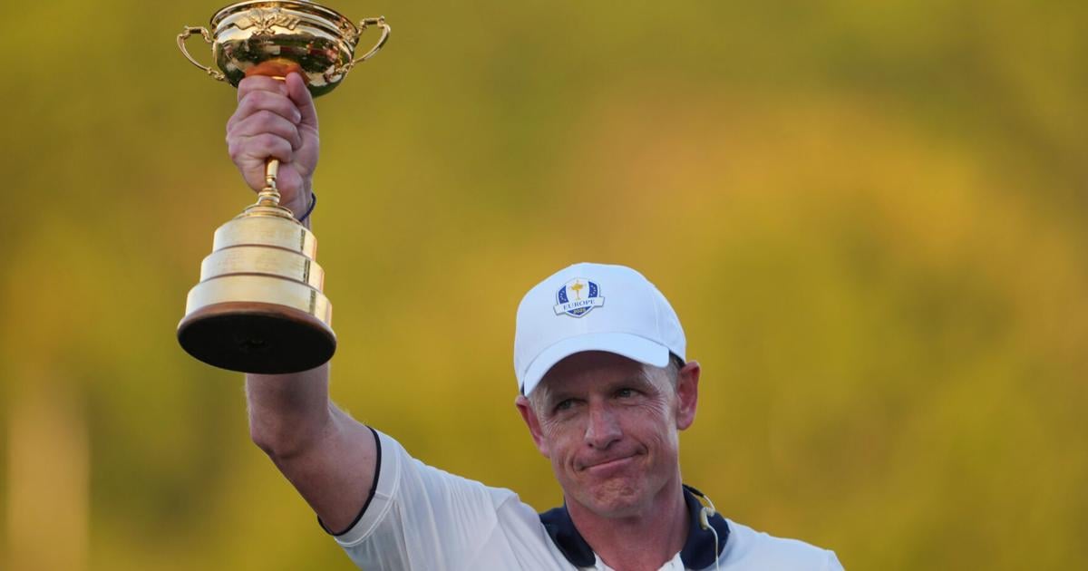 'Two more years!' Luke Donald wins another Ryder Cup and European players want their captain back