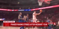Braden Frager growing in second season with Nebraska