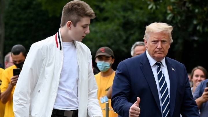 Barron Trump reportedly shut Trump Tower floor for private date in Manhattan