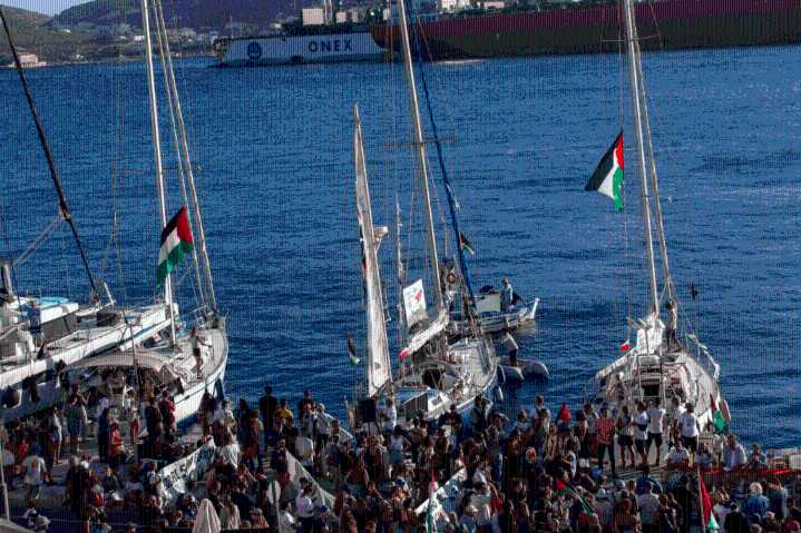 Flotilla Sumud con ayuda humanitaria a la Franja de Gaza entrará en «zona de alto riesgo» y exige mayor vigilancia internacional