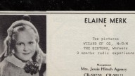 'The Wizard of Oz' Munchkin Elaine Merk Binder Dead at 94