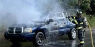 Springfield crews respond to car on fire