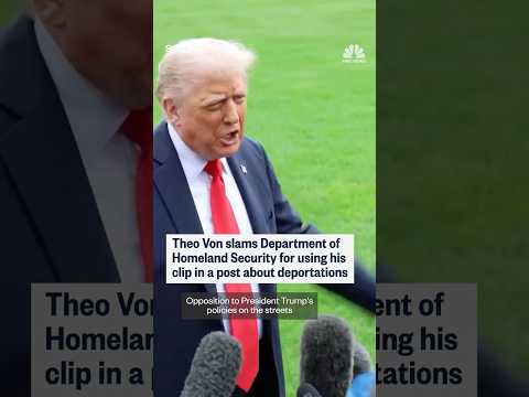 Theo Von slams Department of Homeland Security for using his clip in a post about deportations