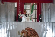 Destaca Delfina Gómez a heroínas anónimas en Grito de Independencia