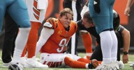 Bengals QB Joe Burrow leaves game with left ankle injury during 2nd quarter against Jaguars