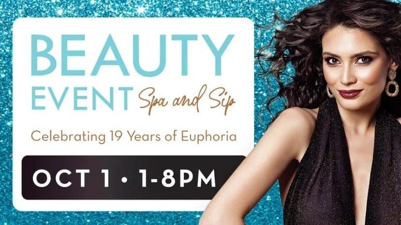 Euphoria Wellness Spa Celebrates 19 Years of Business With Spa & Sip Beauty Event This Wednesday