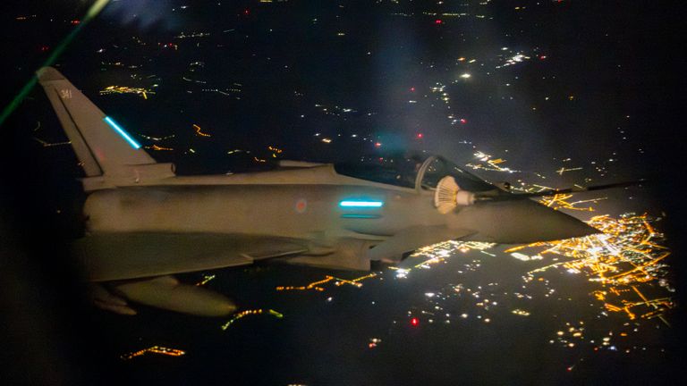 British fighter jets defend Polish skies after Russian drone incursion
