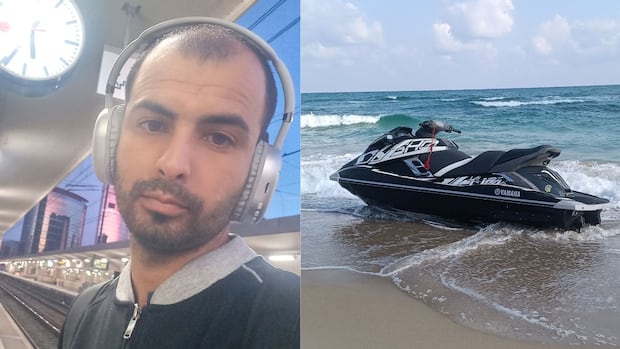 From Gaza to Europe via jet ski: A Palestinian man's daring escape from the war
