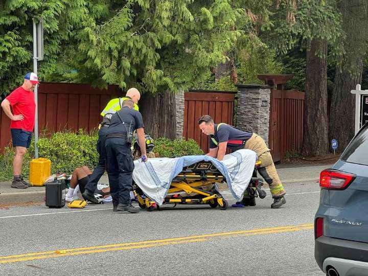 Cyclist seriously injured in collision in North Vancouver