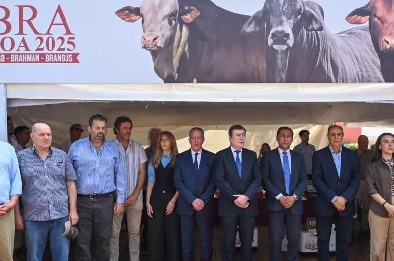 El gobernador Zamora encabezó la apertura de la ExpoBra 2025 en el Vivero San Carlos