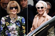 Meryl Streep Hangs out with Anna Wintour at Milan Fashion Week