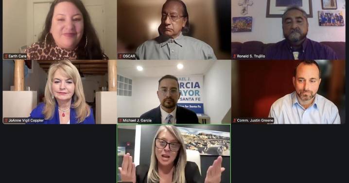 Santa Fe mayoral hopefuls talk south side and Spanish services at bilingual forum
