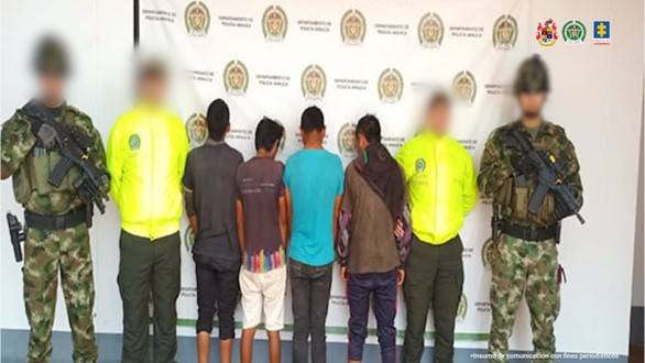 A la cárcel cinco indígenas señalados de abuso sexual a dos menores de edad