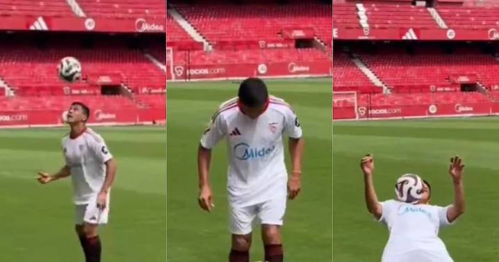 “Con show incluido”: Alexis Sánchez se llena de aplausos en España tras ser presentado en el Sevilla