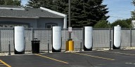 Tesla adds new charging stations at Marketplace Foods in Minot