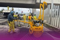 Toluca intensifica trabajos de bacheo y balizado en distintas delegaciones
