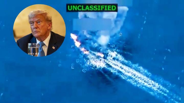 Trump afirma que Ejército de EU hundió otro barco de narcotraficantes en el Caribe