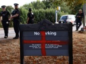 UK Muslims report vandalism, attacks amid controversial flag campaign