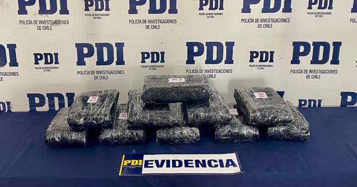 Prisión preventiva para cinco peruanos detenidos por narcotráfico en Arica: dos eran policías