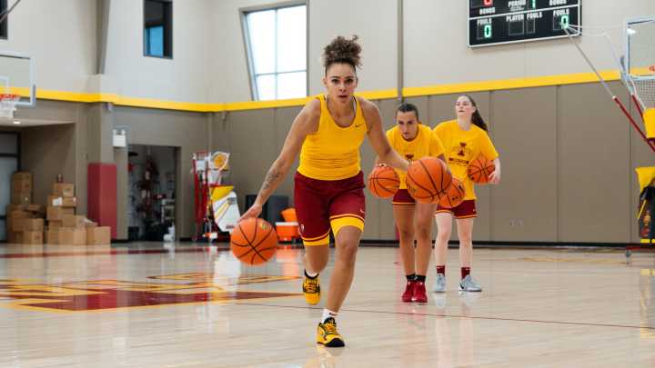 Iowa State women's basketball's Jada Williams is a social