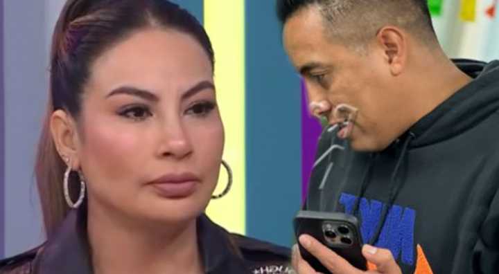 Exponen chats privados de Pamela López y Cueva previo a reencuentro con sus hijos: “Tuve que desbloquearlo”