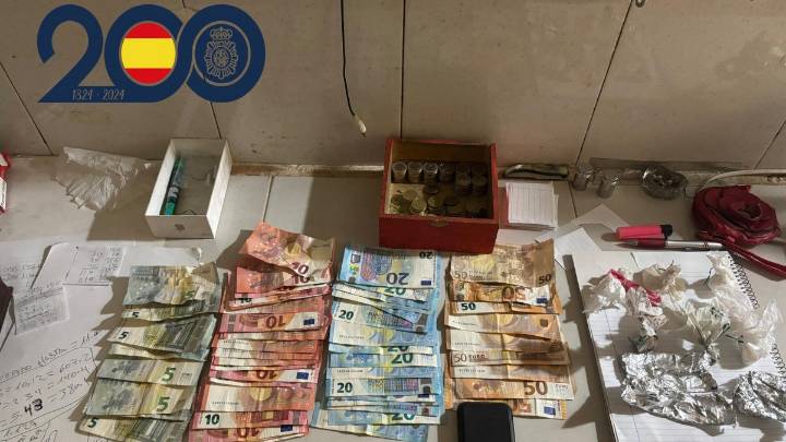 La Policía desmantela un punto de venta y consumo de droga en El Palmar