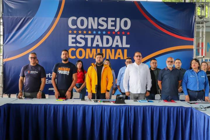 Luna renovó gestión gubernamental en Monagas con el Consejo Estadal Comunal