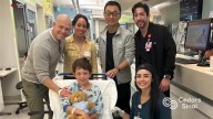 Young CA boy donates stem cells to save dad's life: 'He's my hero'
