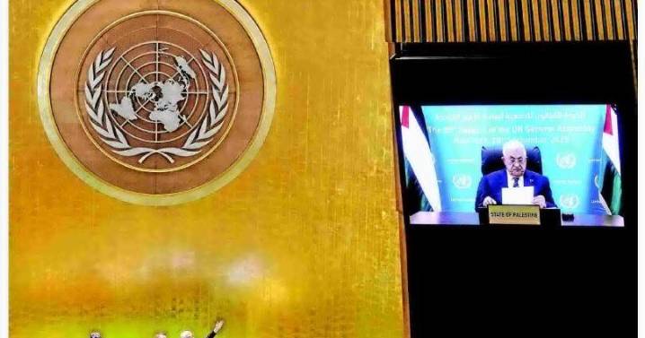 Abbas defiant in video address