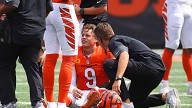 Report: Joe Burrow has MRI on toe, using a scooter