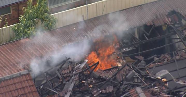 Man allegedly set home on fire with mum inside near Sydney