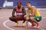 De Grasse, Brown, Blake sprint into 200-metre semifinals in Tokyo