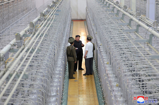 South Korea says the North has 4 uranium enrichment facilities to build nuclear weapons