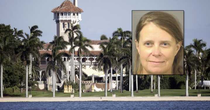 Woman claiming to be Trump's wife arrested for trespassing at Mar